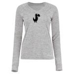 Women's Electrify CoolCore® Long Sleeve V-Neck T-Shirt Thumbnail