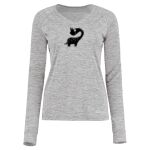 Women's Electrify CoolCore® Long Sleeve V-Neck T-Shirt Thumbnail