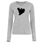 Women's Electrify CoolCore® Long Sleeve V-Neck T-Shirt Thumbnail