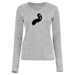 Women's Electrify CoolCore® Long Sleeve V-Neck T-Shirt Thumbnail