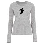 Women's Electrify CoolCore® Long Sleeve V-Neck T-Shirt Thumbnail