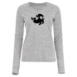 Women's Electrify CoolCore® Long Sleeve V-Neck T-Shirt Thumbnail