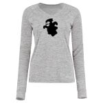 Women's Electrify CoolCore® Long Sleeve V-Neck T-Shirt Thumbnail