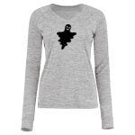 Women's Electrify CoolCore® Long Sleeve V-Neck T-Shirt Thumbnail