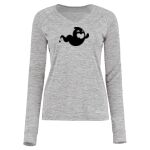 Women's Electrify CoolCore® Long Sleeve V-Neck T-Shirt Thumbnail