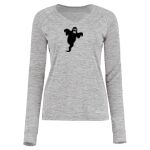 Women's Electrify CoolCore® Long Sleeve V-Neck T-Shirt Thumbnail