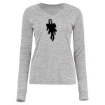 Women's Electrify CoolCore® Long Sleeve V-Neck T-Shirt Thumbnail