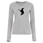 Women's Electrify CoolCore® Long Sleeve V-Neck T-Shirt Thumbnail