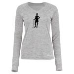 Women's Electrify CoolCore® Long Sleeve V-Neck T-Shirt Thumbnail