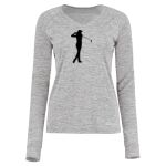 Women's Electrify CoolCore® Long Sleeve V-Neck T-Shirt Thumbnail