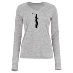 Women's Electrify CoolCore® Long Sleeve V-Neck T-Shirt Thumbnail