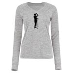 Women's Electrify CoolCore® Long Sleeve V-Neck T-Shirt Thumbnail