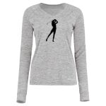 Women's Electrify CoolCore® Long Sleeve V-Neck T-Shirt Thumbnail