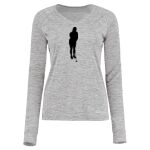 Women's Electrify CoolCore® Long Sleeve V-Neck T-Shirt Thumbnail