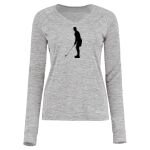 Women's Electrify CoolCore® Long Sleeve V-Neck T-Shirt Thumbnail