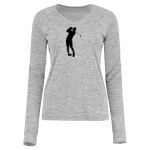 Women's Electrify CoolCore® Long Sleeve V-Neck T-Shirt Thumbnail