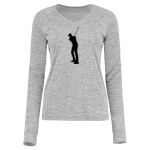 Women's Electrify CoolCore® Long Sleeve V-Neck T-Shirt Thumbnail