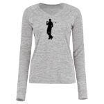 Women's Electrify CoolCore® Long Sleeve V-Neck T-Shirt Thumbnail