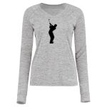 Women's Electrify CoolCore® Long Sleeve V-Neck T-Shirt Thumbnail