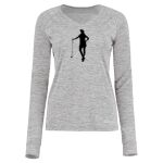 Women's Electrify CoolCore® Long Sleeve V-Neck T-Shirt Thumbnail