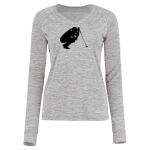 Women's Electrify CoolCore® Long Sleeve V-Neck T-Shirt Thumbnail