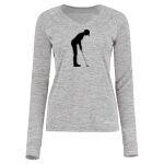 Women's Electrify CoolCore® Long Sleeve V-Neck T-Shirt Thumbnail