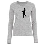 Women's Electrify CoolCore® Long Sleeve V-Neck T-Shirt Thumbnail