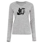 Women's Electrify CoolCore® Long Sleeve V-Neck T-Shirt Thumbnail