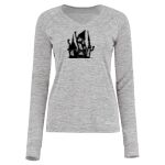 Women's Electrify CoolCore® Long Sleeve V-Neck T-Shirt Thumbnail