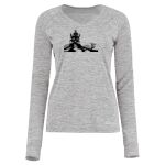 Women's Electrify CoolCore® Long Sleeve V-Neck T-Shirt Thumbnail