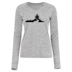 Women's Electrify CoolCore® Long Sleeve V-Neck T-Shirt Thumbnail