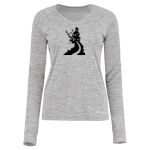 Women's Electrify CoolCore® Long Sleeve V-Neck T-Shirt Thumbnail