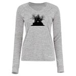 Women's Electrify CoolCore® Long Sleeve V-Neck T-Shirt Thumbnail