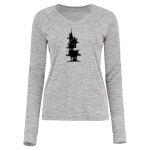 Women's Electrify CoolCore® Long Sleeve V-Neck T-Shirt Thumbnail