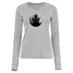 Women's Electrify CoolCore® Long Sleeve V-Neck T-Shirt Thumbnail