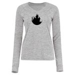 Women's Electrify CoolCore® Long Sleeve V-Neck T-Shirt Thumbnail