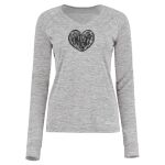 Women's Electrify CoolCore® Long Sleeve V-Neck T-Shirt Thumbnail