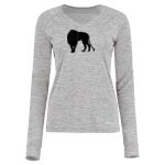 Women's Electrify CoolCore® Long Sleeve V-Neck T-Shirt Thumbnail