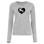 Women's Electrify CoolCore® Long Sleeve V-Neck T-Shirt Thumbnail