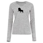 Women's Electrify CoolCore® Long Sleeve V-Neck T-Shirt Thumbnail