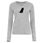 Women's Electrify CoolCore® Long Sleeve V-Neck T-Shirt Thumbnail