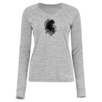 Women's Electrify CoolCore® Long Sleeve V-Neck T-Shirt Thumbnail