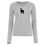 Women's Electrify CoolCore® Long Sleeve V-Neck T-Shirt Thumbnail