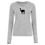 Women's Electrify CoolCore® Long Sleeve V-Neck T-Shirt Thumbnail