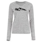 Women's Electrify CoolCore® Long Sleeve V-Neck T-Shirt Thumbnail