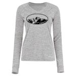 Women's Electrify CoolCore® Long Sleeve V-Neck T-Shirt Thumbnail