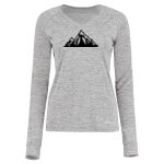 Women's Electrify CoolCore® Long Sleeve V-Neck T-Shirt Thumbnail