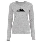 Women's Electrify CoolCore® Long Sleeve V-Neck T-Shirt Thumbnail