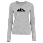 Women's Electrify CoolCore® Long Sleeve V-Neck T-Shirt Thumbnail