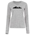 Women's Electrify CoolCore® Long Sleeve V-Neck T-Shirt Thumbnail